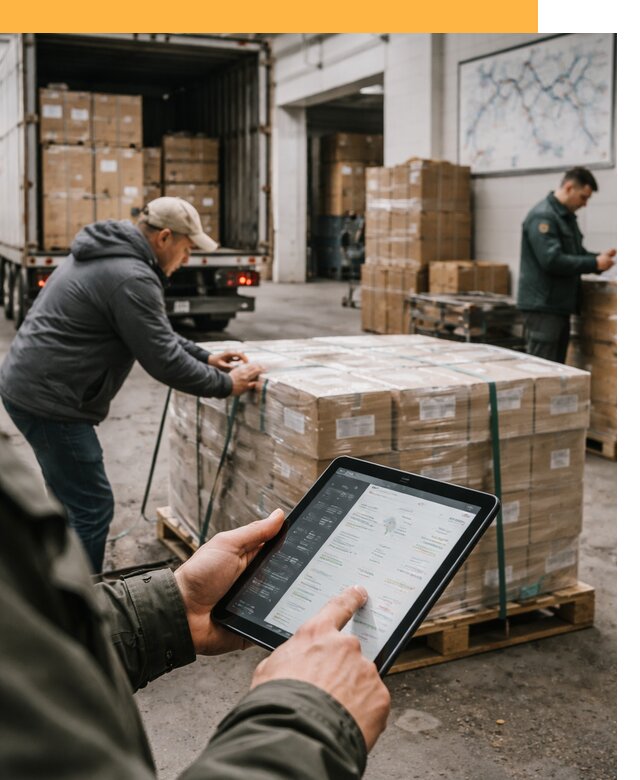 Международные перевозки через третьи страны от 12420 руб