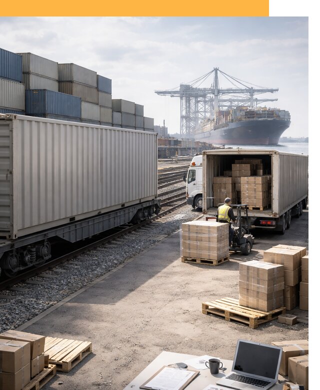 Мультимодальные перевозки грузов по миру от 46575 руб