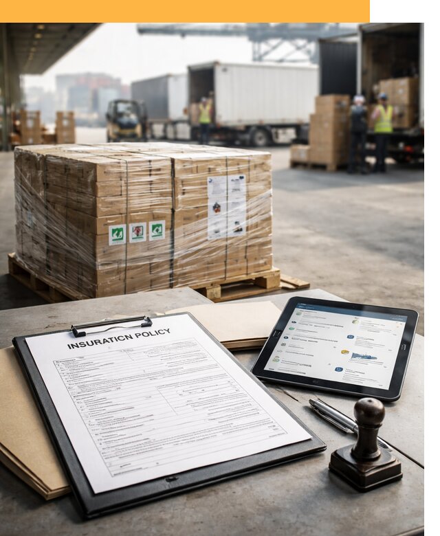 Страхование международных грузов от 3623 руб, полная защита