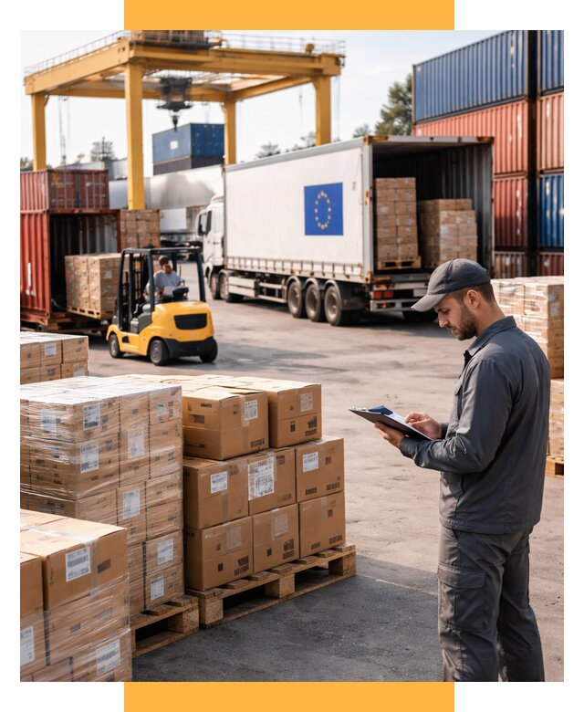 Доставка грузов из Европы от 12420 р., логистика СетСервис-Вдн