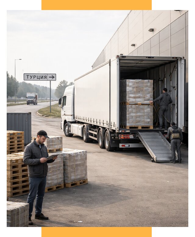 Автоперевозки и доставка фурой из Турции от 124200 р. | СетСервис-Вдн