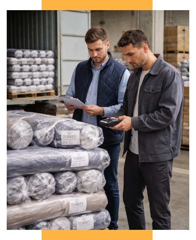 Доставка текстиля из Турции от 46575 р. под ключ, СетСервис-Вдн