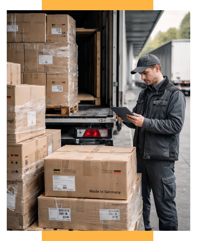 Доставка грузов из Германии от 46575 р. быстро - СетСервис-Вдн