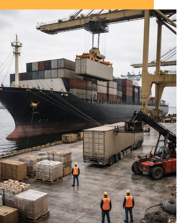 Морские перевозки из Индии: доставка FCL/LCL, таможня от 124200