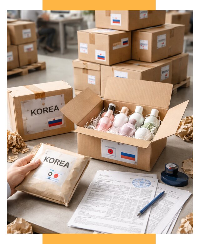 Доставка косметики из Кореи от 8798 р. под ключ | СетСервис-Вдн