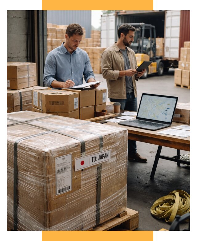 Доставка грузов в Японию от 25875 р., логистика СетСервис-Вдн