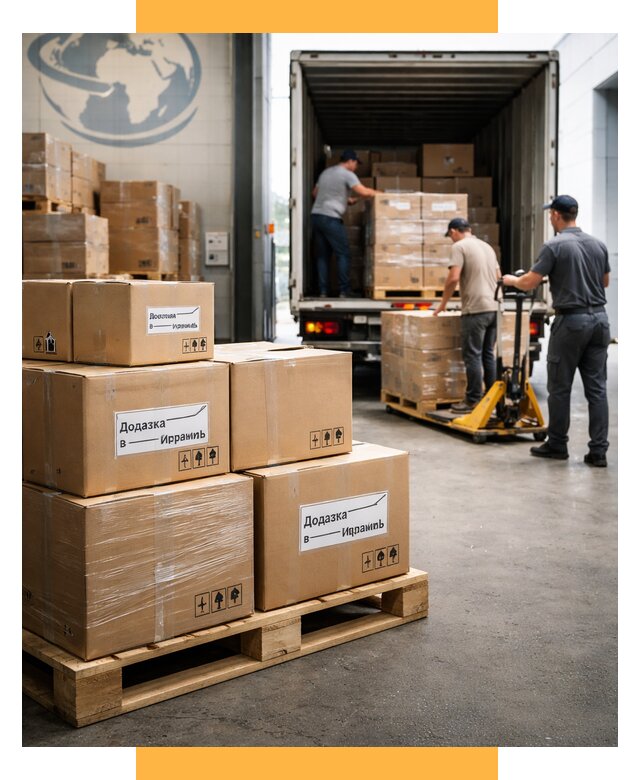 Доставка грузов в Израиль и экспорт от 46575 р. СетСервис-Вдн