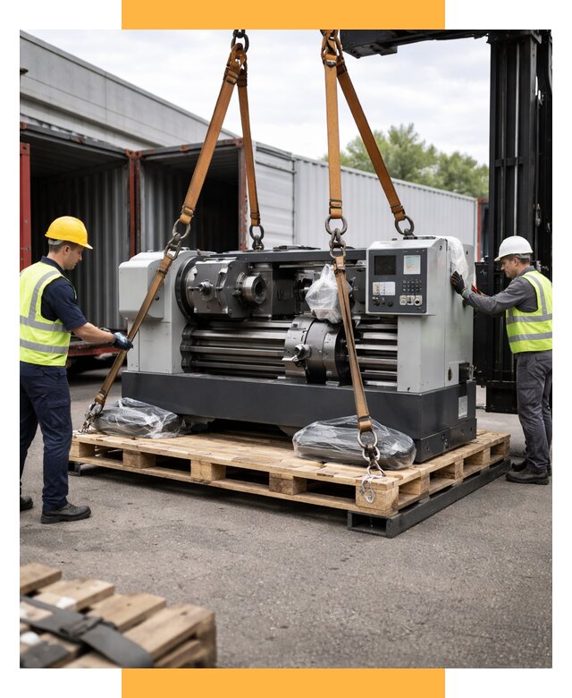 Перевозка станков и таможня от 62100 р. | СетСервис-Вдн логистика