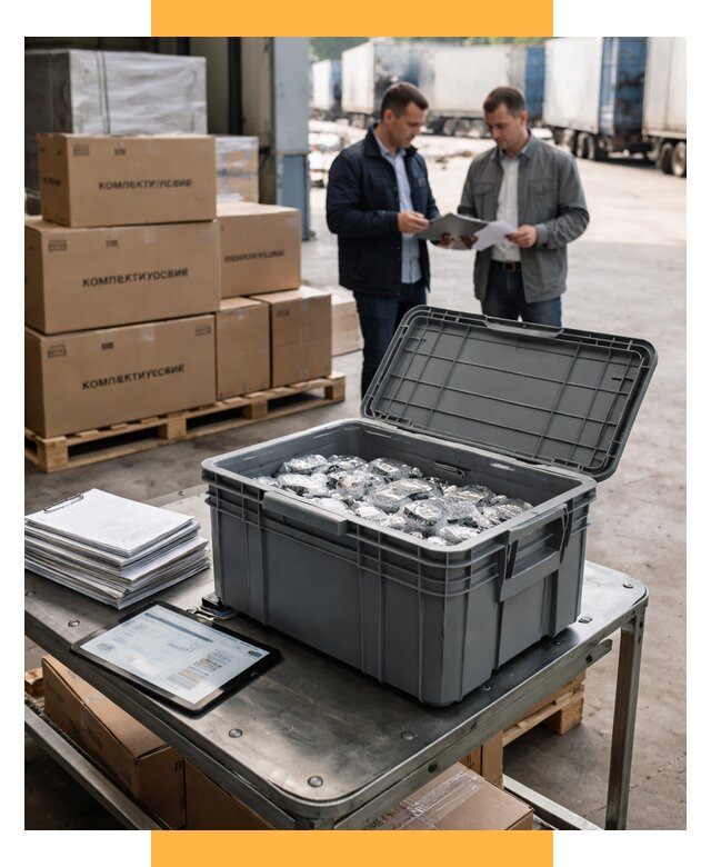 Перевозка комплектующих из Китая от 6728 р. | СетСервис-Вдн