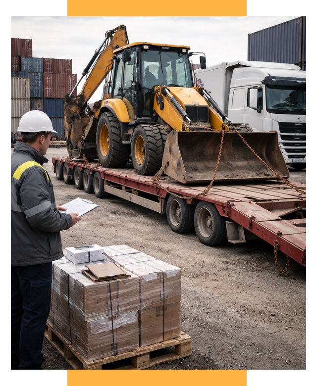 Международная перевозка спецтехники от 46575 р., СетСервис-Вдн