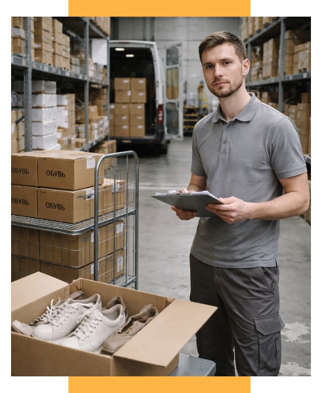 Доставка обуви из Китая и Турции от 4658 р. СетСервис-Вдн