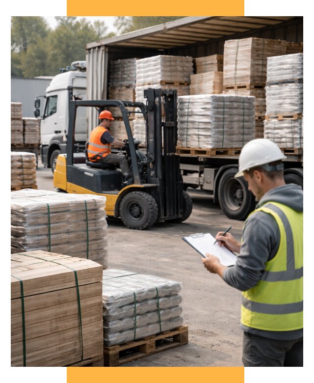 Перевозка строительных материалов от 5693 р. | СетСервис-Вдн