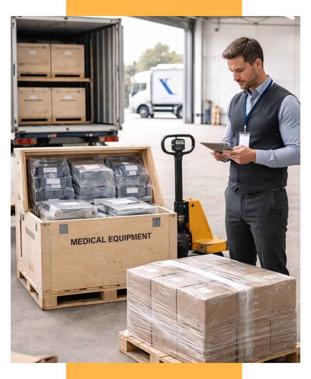 Перевозка медицинского оборудования от 15525 р. в СетСервис-Вдн