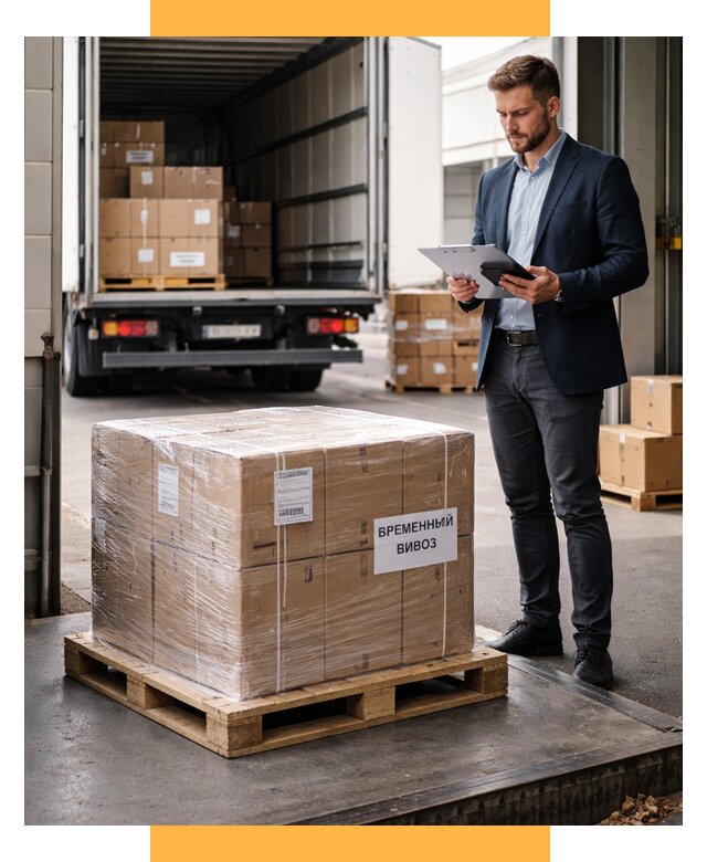 Временный вывоз товаров под ключ от 8280 р. | СетСервис-Вдн