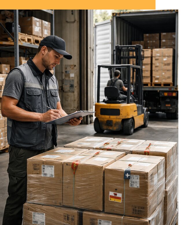 Реэкспорт товаров с таможенным оформлением и доставкой от 12420