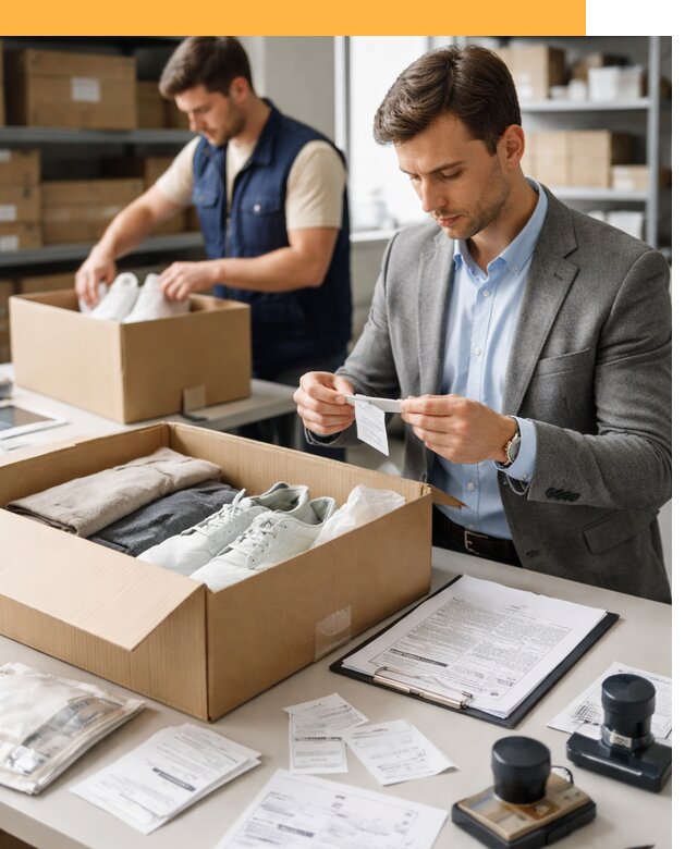 Таможенное оформление одежды и обуви по выгодной цене от 6728 руб