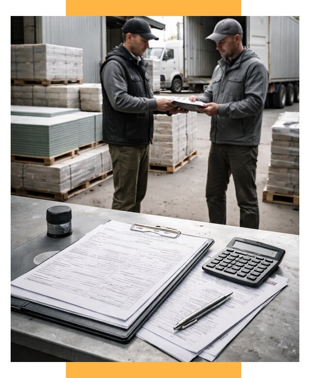Таможенное оформление стройматериалов от 8798 р. | СетСервис-Вдн