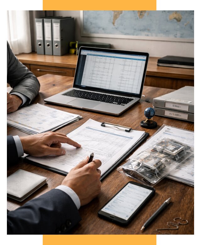 Проверка поставщика за рубежом от 8798 р. | СетСервис-Вдн аудит