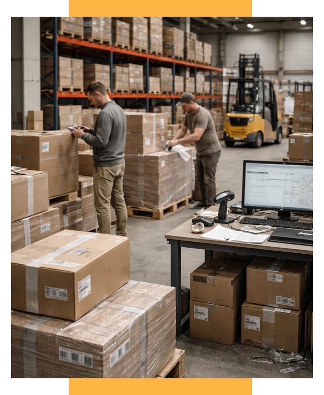 Склад консолидации в Европе от 6728 р., услуги СетСервис-Вдн